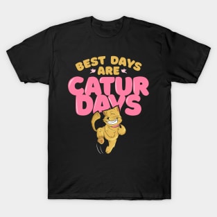 Best Cat days are Caturdays T-Shirt